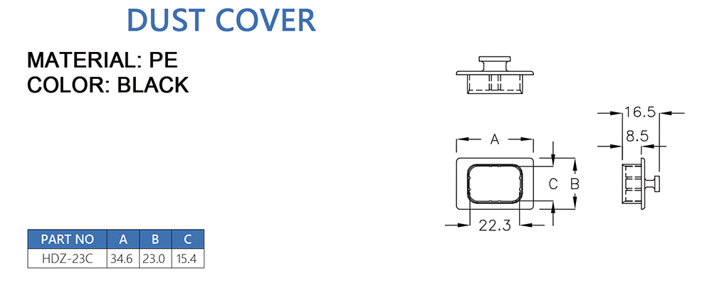 Plug cap HDZ-23C